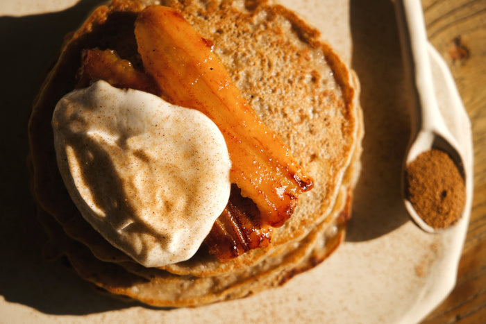 CHAI SPICED VEGAN PANCAKES